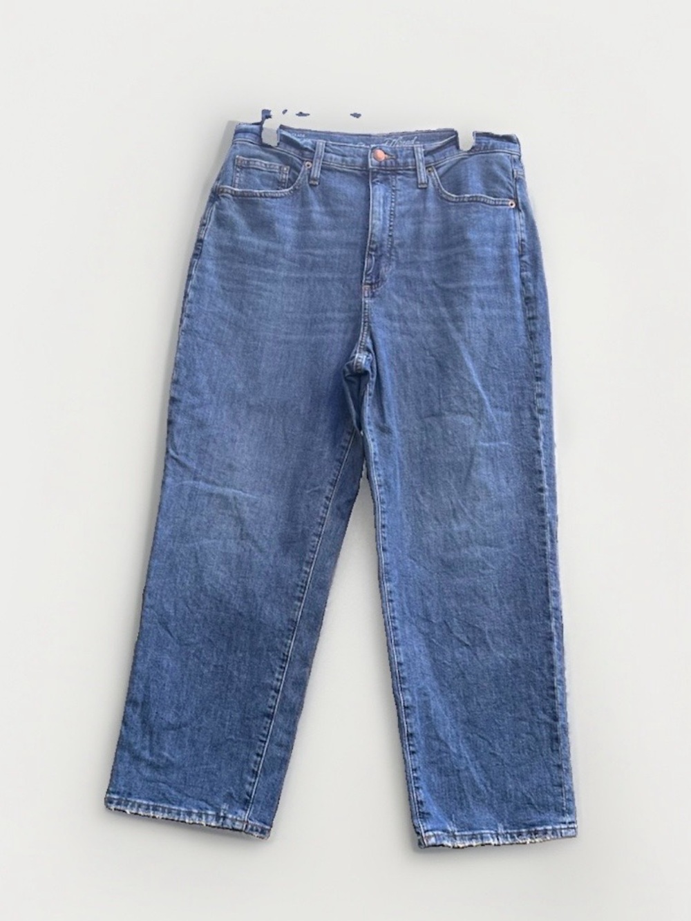 Women’s Vintage straight Jeans Medium Wash - Picture 2 of 7